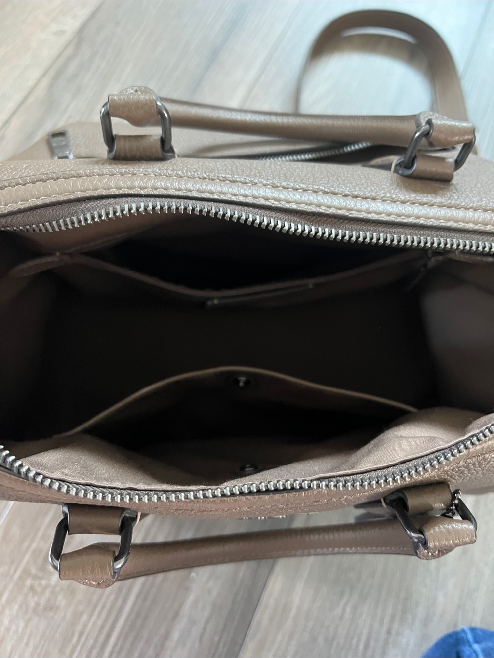 Coach Brown Leather Crossbody Bag - Picture 2 of 5